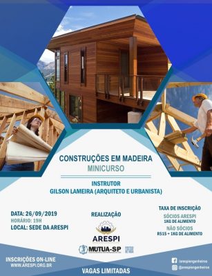 Minicurso de Construções em Madeira