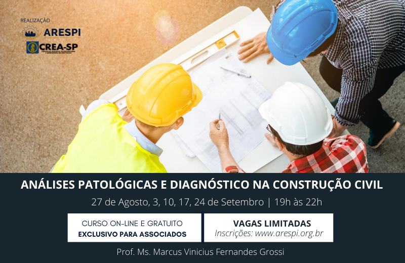 site – Curso Análises Patológicas e Diagnóstico na Construção Civil (2) Curso: Análises Patológicas e Diagnóstico na Construção Civil