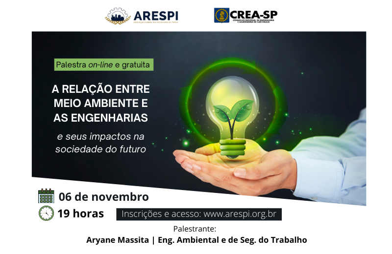Cópia Site de Palestra Meio Ambiente Palestra 06/11: A Relação entre o Meio Ambiente e as Engenharias