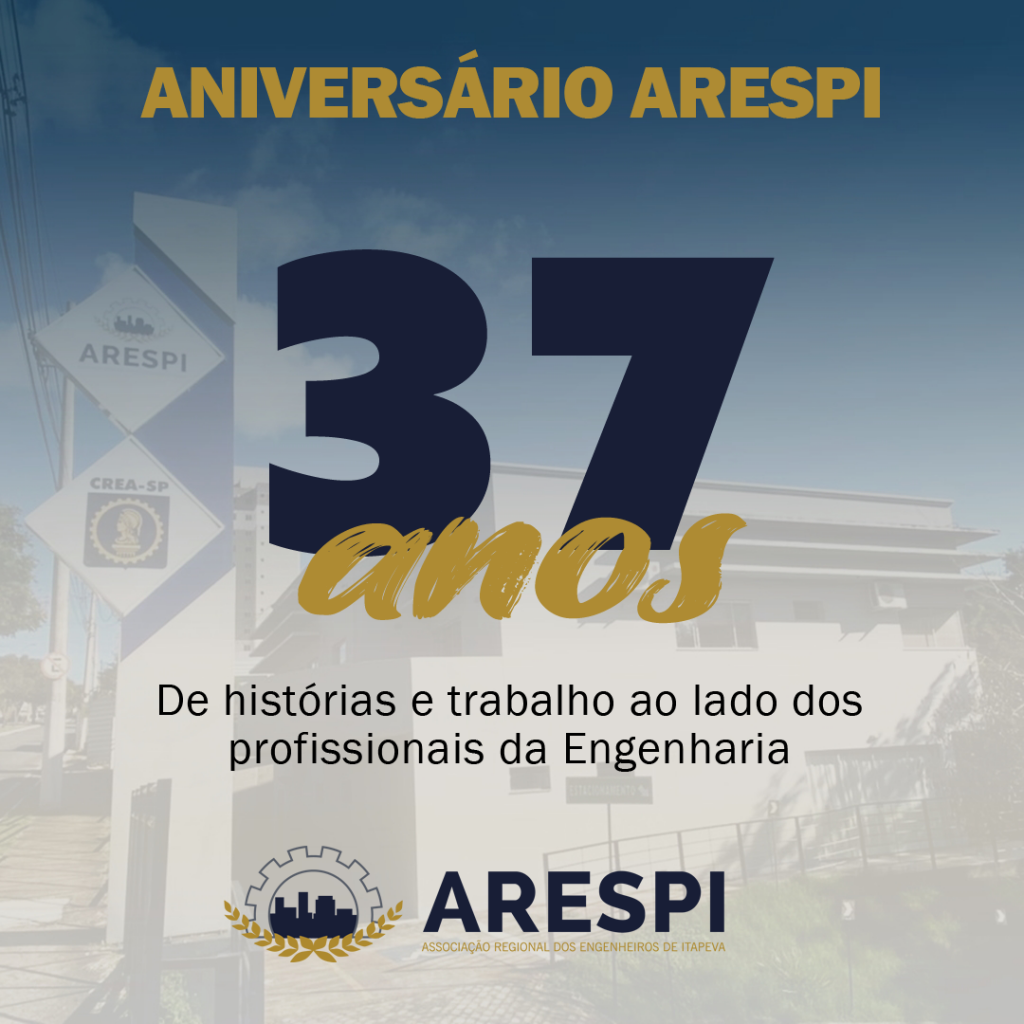 ARESPi comemora 37 anos de bons serviços prestados aos profissionais e à comunidade