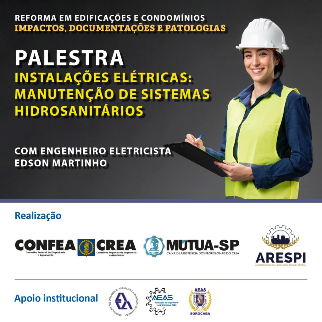 WhatsApp Image 2021-08-11 at 18.01.10 ARESPI, AEAI e AEAAS promovem palestra gratuita com o tema “Reforma em edificações e condomínios: impactos, documentações e patologias"